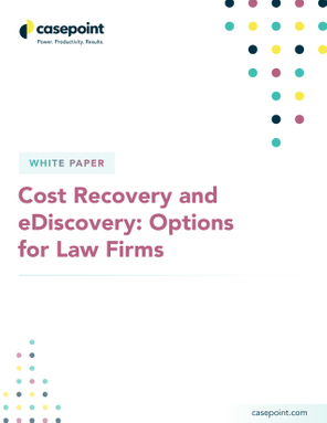 Cost Recovery  White Paper